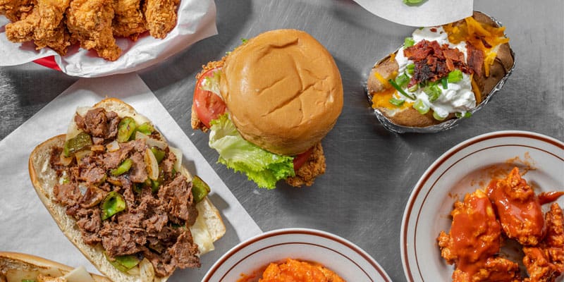 Cliff’s burgers, sandwiches and fries